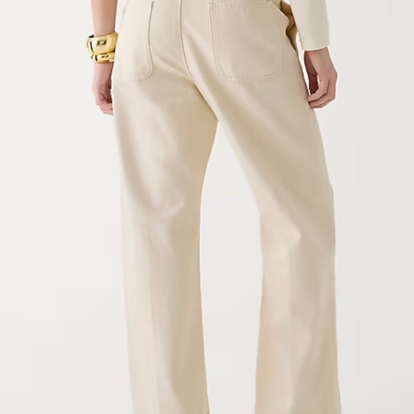 J. Crew Point Sur side-tab trouser in Ecru wash - Picture 2 of 5